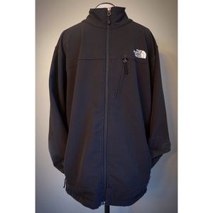 The North Face Black Hard Shell Full Zip Jacket